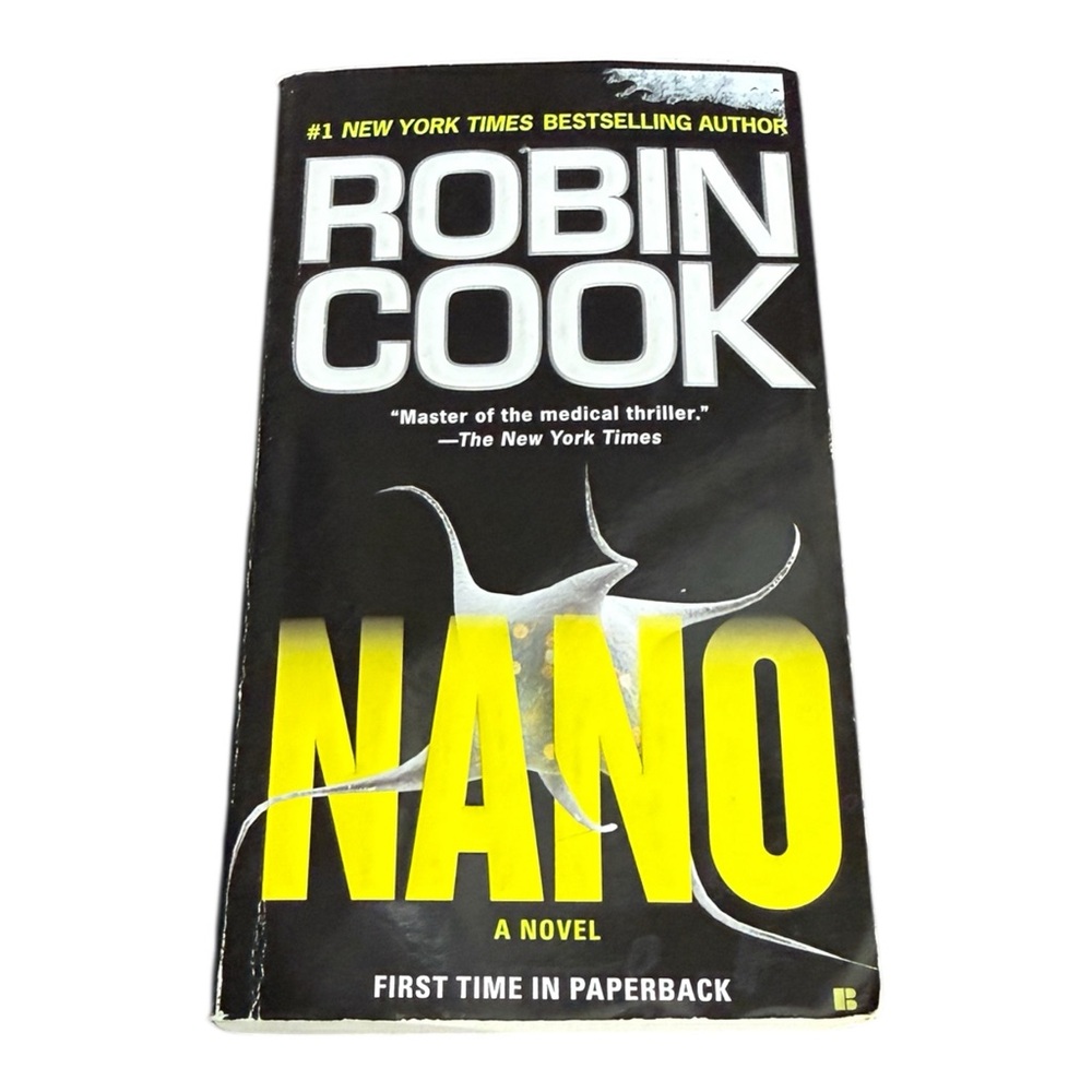 Robin Cook 'Nano' Paperback Book - Science, Ethics, Fiction